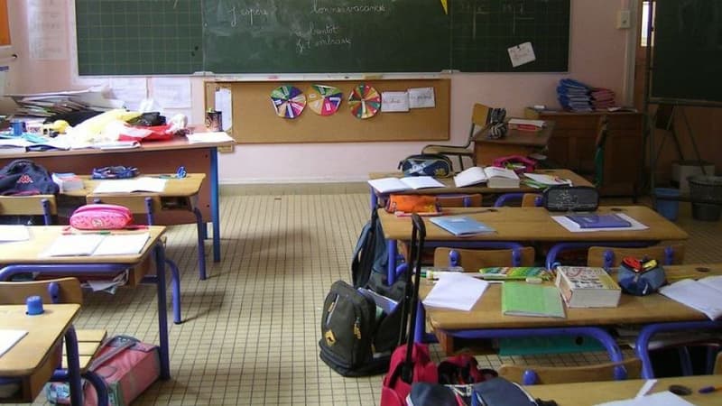 Une salle de classe d'école primaire (Photo d'illustration)