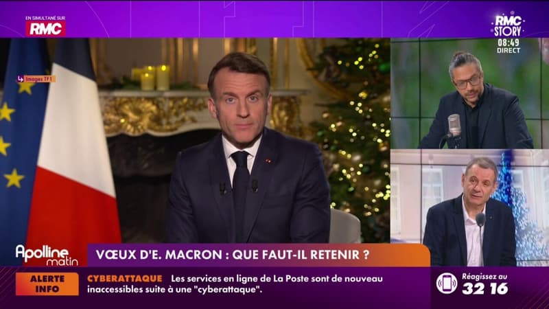 Vœux présidentiels: "L'opinion a plutôt le sentiment qu'on a perdu le fil conducteur avec Emmanuel Macron", assure Bruno Cautrès, politologue et chercheur CNRS