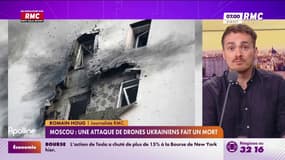 Moscou visée par une attaque massive de drones ukrainiens