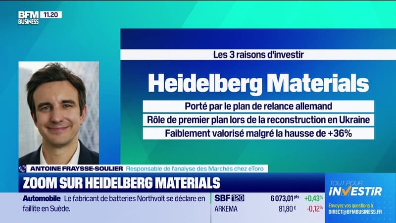 Le match des valeurs : Zoom sur Heidelberg Materials et Technip Energies - 13/03