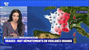 Orages : huit départements en vigilance orange - 27/06