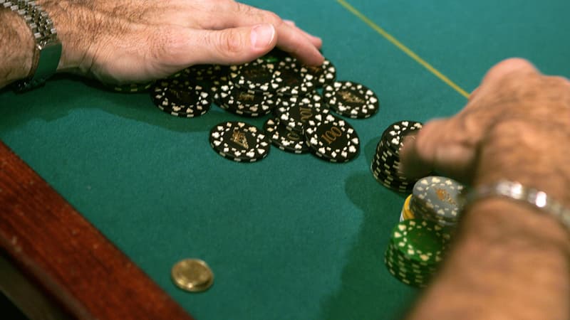 Une partie de poker à l'Aviation Club de France, en juin 2006. (photo d'illustration)