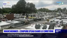 Sécheresse: le maire de Marchiennes coupe l'arrivée d'eau du cimetière