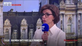 FORUM BFM - Commerce et circulation à Paris: "Je ferai adopter un plan de circulation à Paris [...] et je ferai une étude d'impact en concertation", annonce Rachida Dati, ministre de la Culture