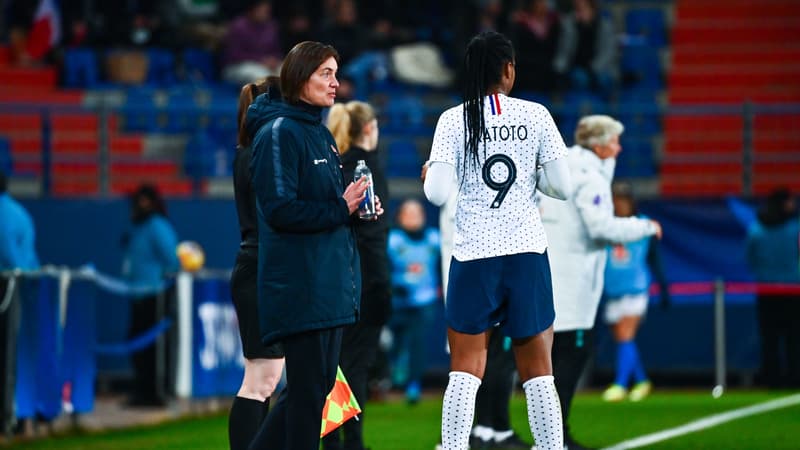 Equipe de France féminine: Diacre réagit à la célébration de Diani et Katoto pour Diallo