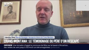 "Ça a été une expérience dramatique très forte": le témoignage du père d'un rescapé de Crans-Montana, un mois après le drame