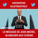 Baccalauréat: le message de Jean-Michel Blanquier aux candidats