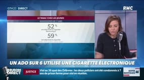 Plus d'un ado sur deux a déjà testé la cigarette électronique