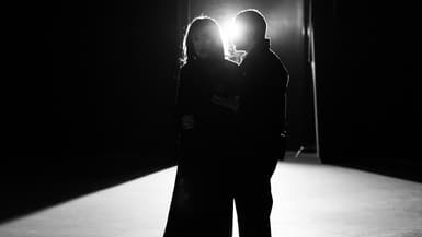 Alexandre Mattiussi et Isabelle Adjani, tournage  du clip "Où tu ne m’attendais pas"