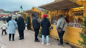 Le marché de Noël d'Arques dans le Pas-de-Calais.