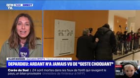 Procès de Gérard Depardieu: "Je n'ai jamais assisté à un geste que j'aurais trouvé choquant", affirme Fanny Ardant à la barre du tribunal
