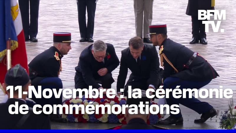 11-Novembre: l'intégralité de la cérémonie de commémorations de l'Armistice