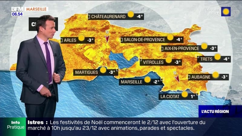 Météo Bouches-du-Rhône: une journée ensoleillée mais froide ce lundi