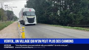 À Verfeil (Haute-Garonne), la tranquillité perturbée par un trafic intense de camions