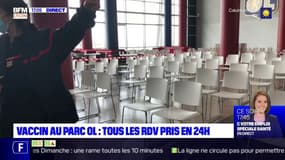 Vaccin au parc OL : tous les rendez-vous en 24h