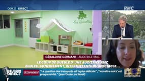 On est dans la fiction, c'est du délire !Leurs consignes sanitaires son intenables !"  Le coup de gueule de Géraldine, auditrice RMC, sur la réouverture des écoles le 11 mai