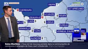 Météo Normandie: un mardi entre éclaircies et averses, jusqu'à 9°C à Caen