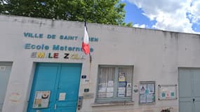 L'école maternelle Émile Zola à Saint-Ouen-sur-Seine (Seine-Saint-Denis).