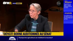 Déficit budgétaire: Elisabeth Borne se justifie devant le Sénat