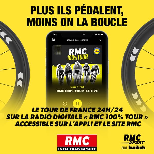 La radio digitale du Tour de France sur RMC