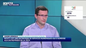 Xavier Lernould (Novity) : Novity, une entreprise de services numériques qui s'adresse aux entreprises de la tech - 17/04