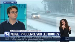 Vitesse, freinage... Quelle conduite adopter sous la neige ?