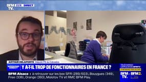 Fonctionnaires non remplacés: "Quand on va rencontrer nos concitoyens, ils nous disent plutôt qu'ils ont besoin de plus de services publics", affirme Arthur Delaporte (PS)