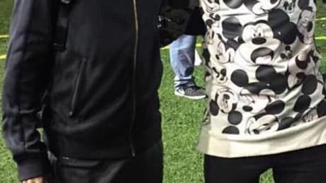 Rodrygo avec Neymar, à 13 ans