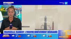 Marseille/Banksy : l'oeuvre brièvement dégradée