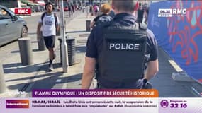 Flamme olympique: un dispositif de sécurité historique à Marseille