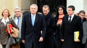 Jean-Marc Ayrault et ses ministres, le 3 janvier dernier.