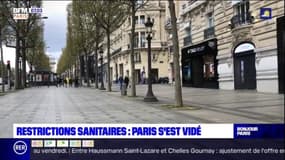 Restrictions sanitaires: les rues de la capitale sont vidées