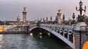Le pont Alexandre III à Paris.