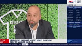 Gérard Lopez sur le plateau d'Ici c'est Willy