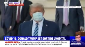 Covid-19: Donald Trump sort de l’hôpital