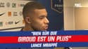 France 2-0 Autriche : "Bien sûr que Giroud est un plus pour l'équipe" sourit Mbappé