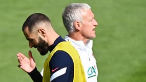 Karim BENZEMA, Didier DESCHAMPS 