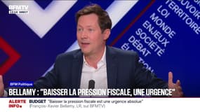 "Le premier qui doit contribuer à la lutte contre les déficits, c'est l'État", dit François-Xavier Bellamy