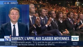 Meeting au Zénith: Nicolas Sarkozy se pose en défenseur des classes moyennes