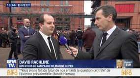 Meeting de Lyon: "Marine Le Pen va convaincre les Français de la pertinence de son discours et des engagements qu'elle a pris", David Rachline