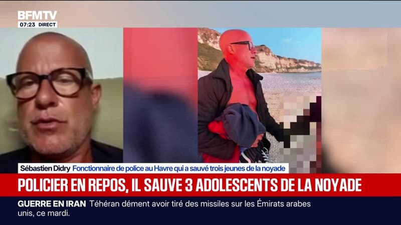 Seine-Maritime: trois jeunes échappent à la noyade grâce à l'intervention d'un homme