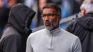 Habib Beye lors du match Le Havre-Rennes (2-2, L1), le 6 octobre 2025