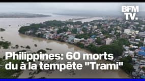 Philippines: la tempête tropicale "Trami" fait au moins 60 morts