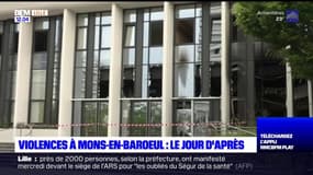 Violences à Mons-en-Barœul: plusieurs bâtiments municipaux incendiés après la mort de Nahel