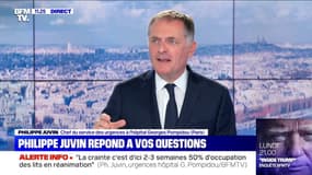 Coronavirus: le Pr Philippe Juvin répond aux questions des téléspectateurs
