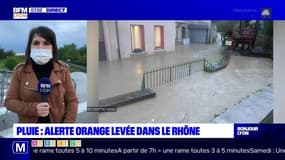 Rhône: l'alerte orange pluie-inondation levée, plus de 100mm de pluie relevés en 24h