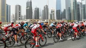 Le peloton en suspens