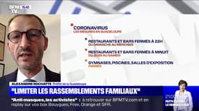 Covid-19 en Guadeloupe: le préfet appelle à limiter "les rassemblements familiaux et amicaux"