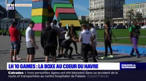 Le Havre: des sportifs amateurs enfilent les gants de boxe