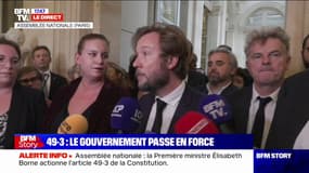 Boris Vallaud (groupe Socialiste): "Avec le 49.3, c'est le gouvernement qui refuse de voter le budget de l'Assemblée nationale"